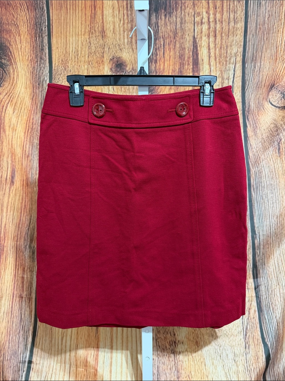 Ann Taylor Button Decor Skirt Size 6